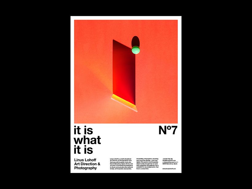 "It is what it is" Poster Series 5