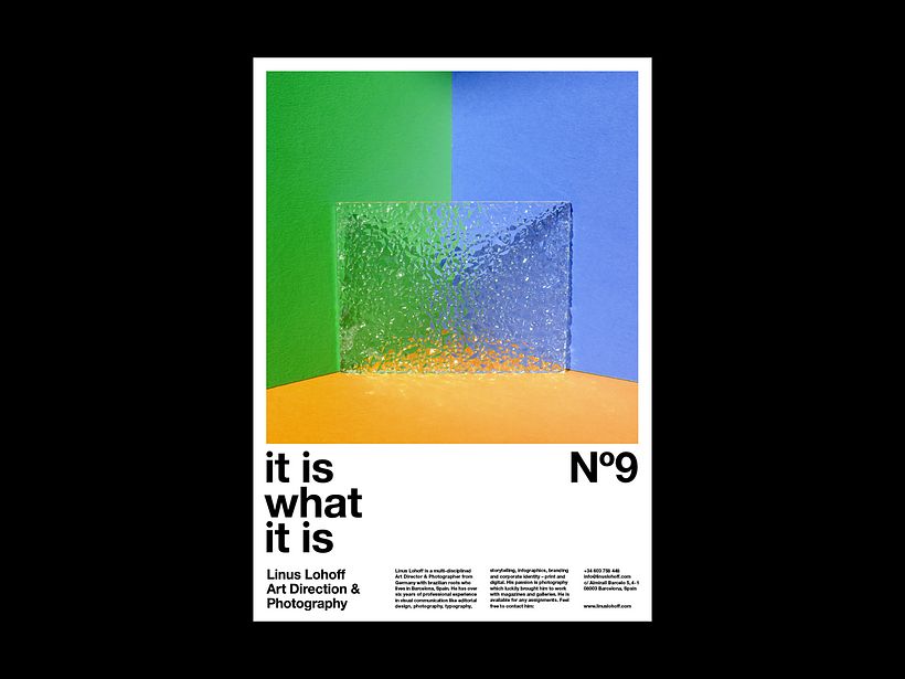 "It is what it is" Poster Series 7