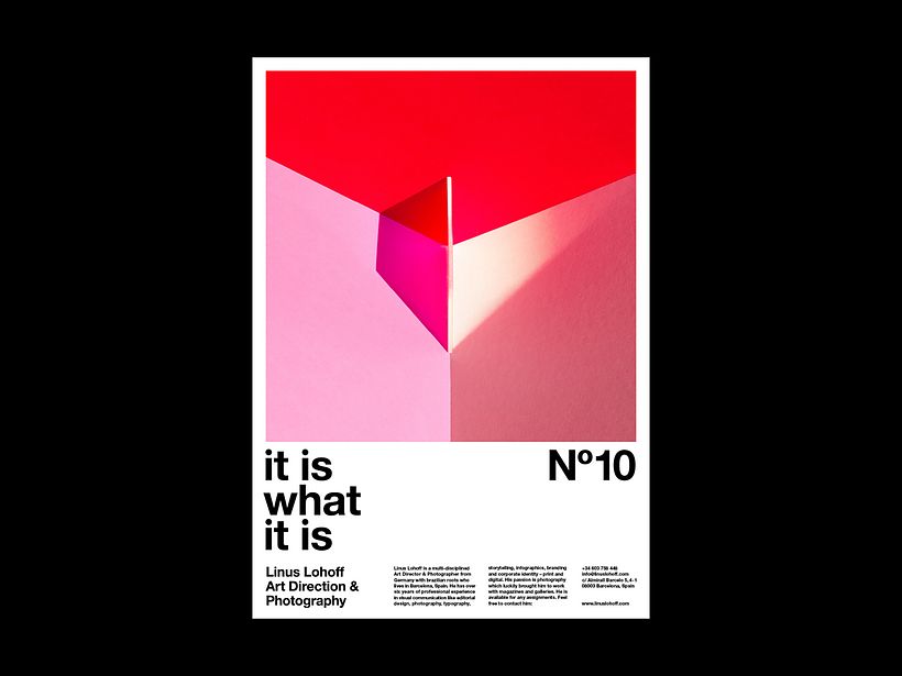 "It is what it is" Poster Series 8