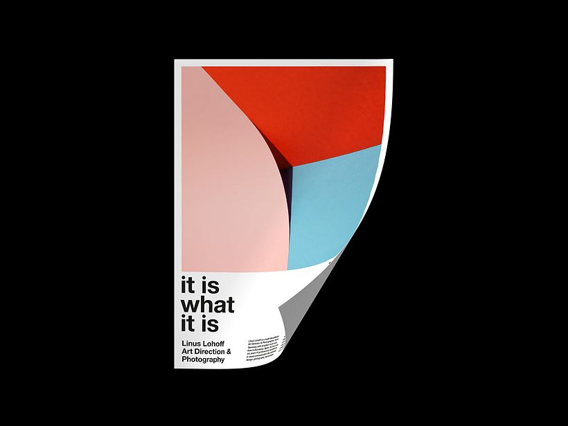 "It is what it is" Poster Series 18