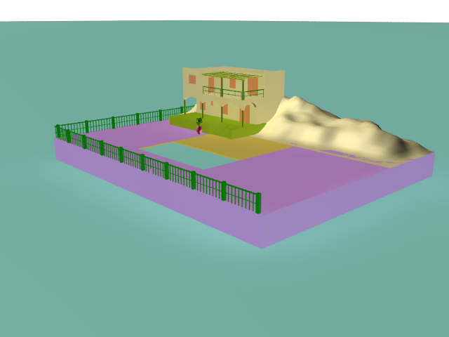 Render 3D.  3