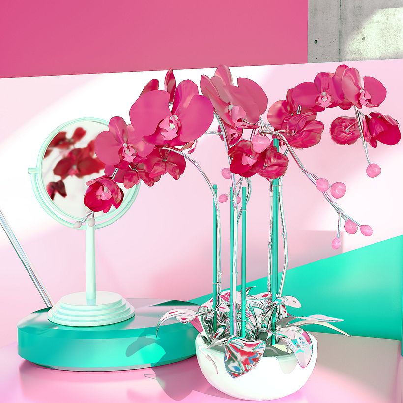 My project in Abstract Compositions with Cinema 4D course 4