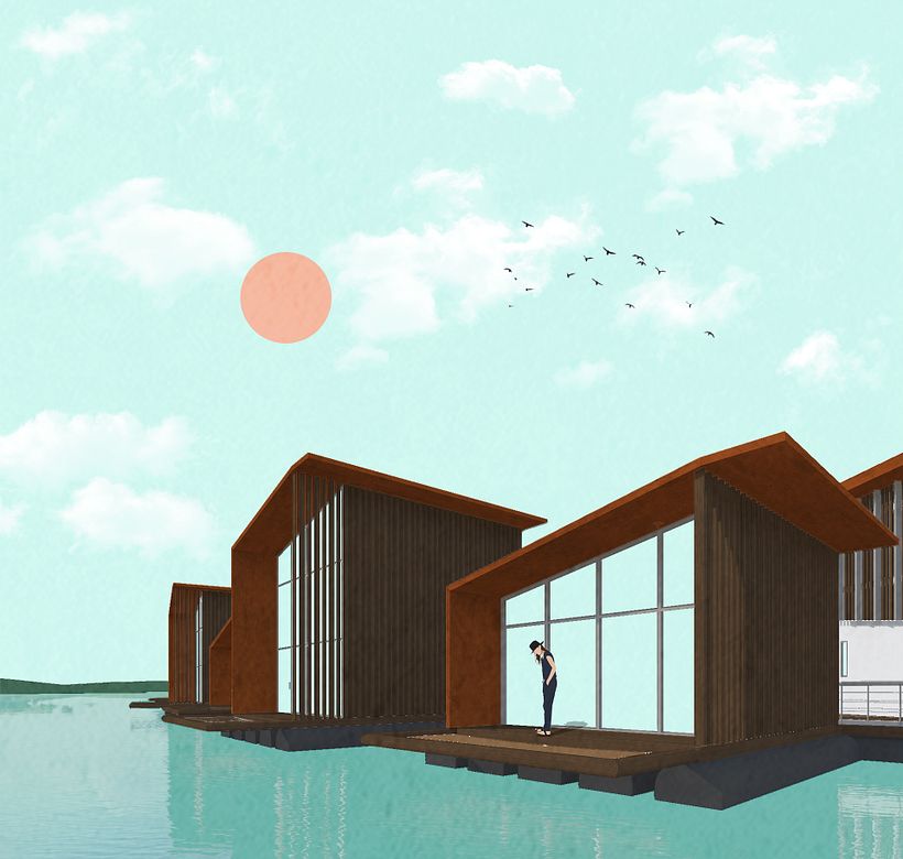 Eco Resort Laguna Zapocó - Cabañas flotantes