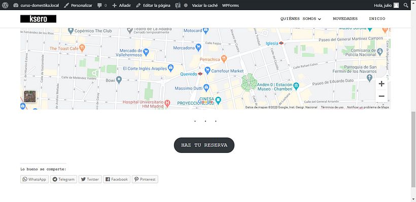 Mi Proyecto del curso: Creación de una web profesional con WordPress 10