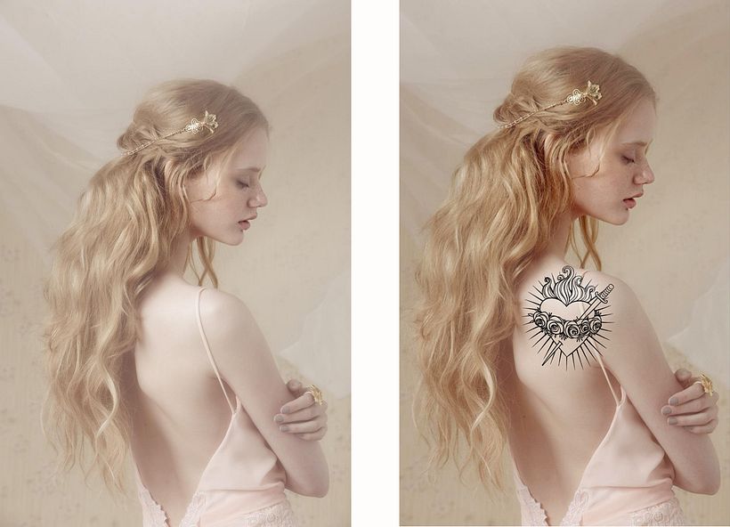 Imagen de referencia y retoque con photoshop