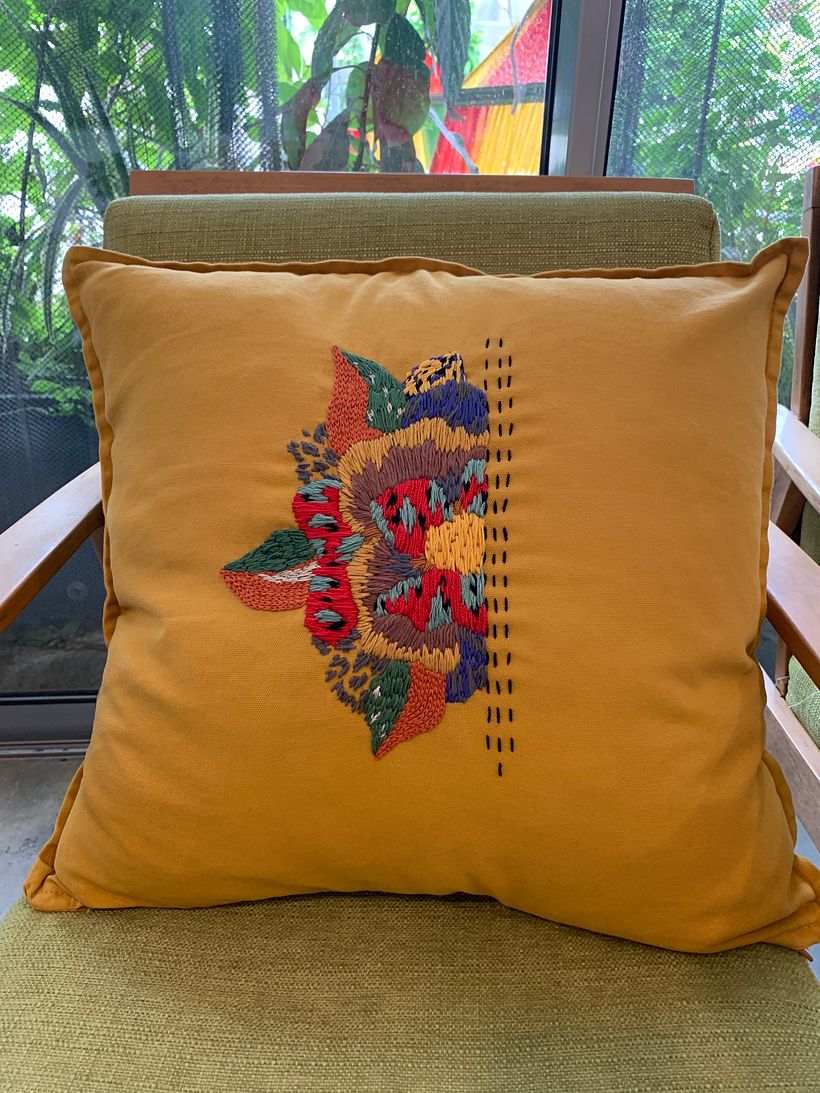 My project in Creative Embroidery: The Stitch Revolution course 0