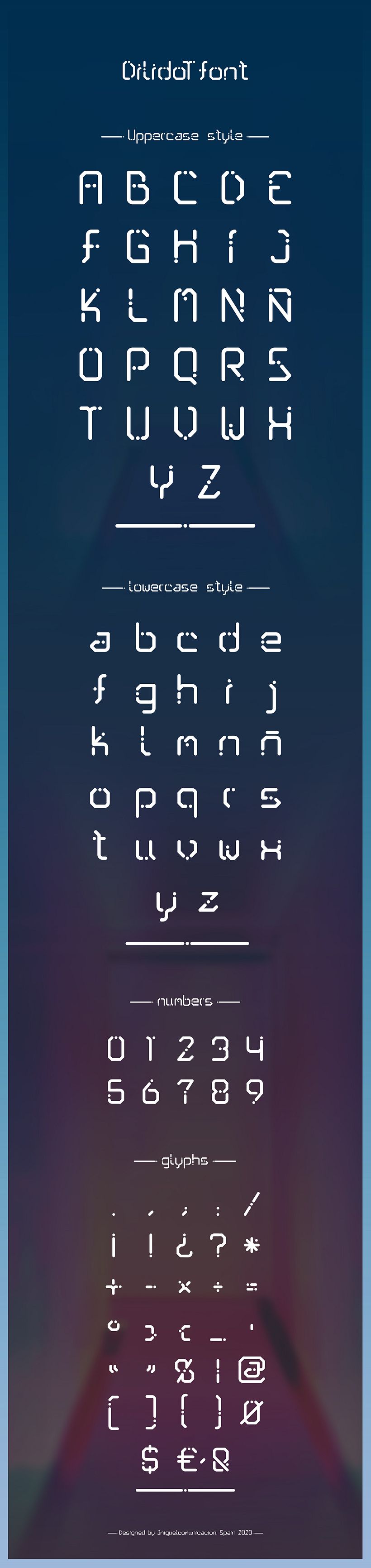 dilidot font -1