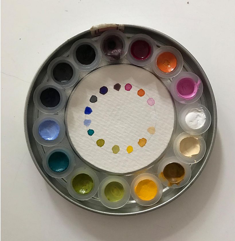 Mi Proyecto del curso: Elaboración de acuarelas artesanales 2