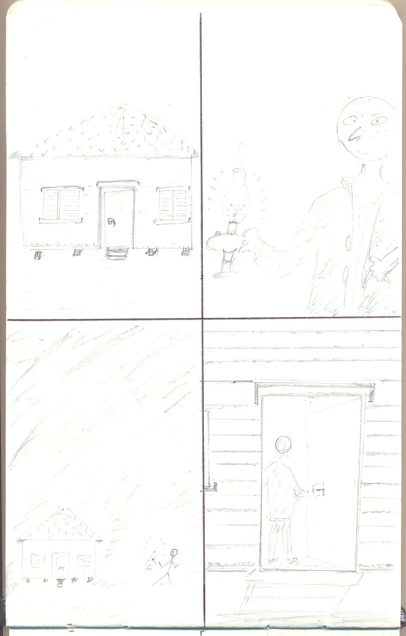 El inicio: libro de dibujos