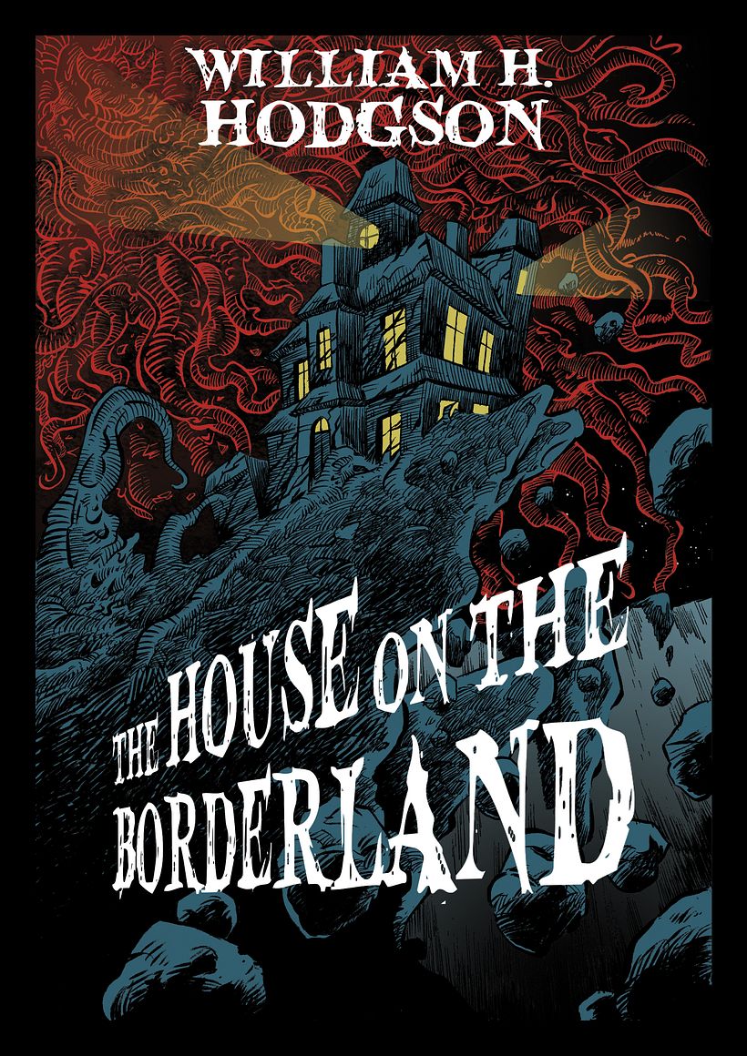 Editorial design for the cover (Title and credits source: Blood Crow):