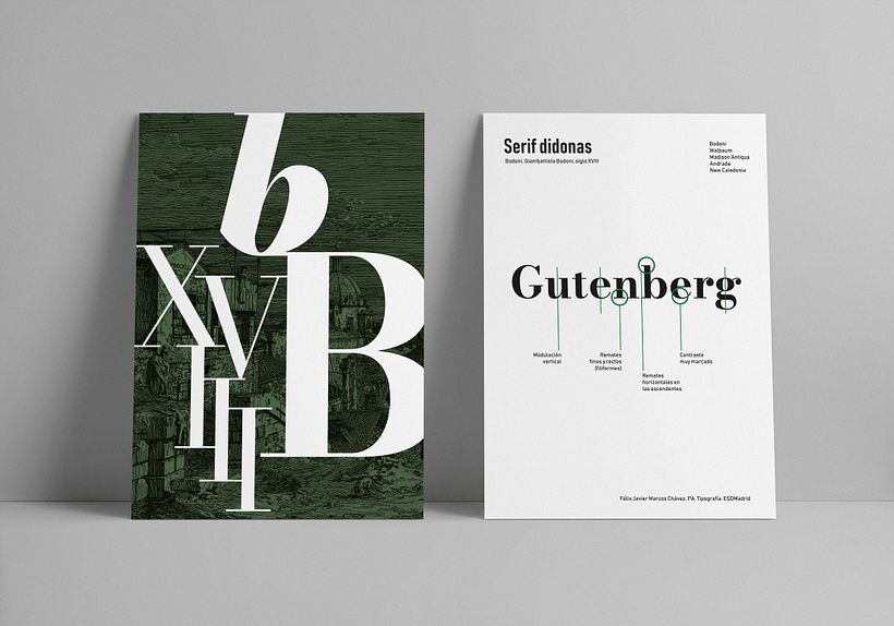 Typographic flyers 0