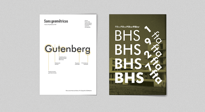 Typographic flyers 3