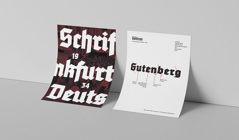 Typographic flyers 6
