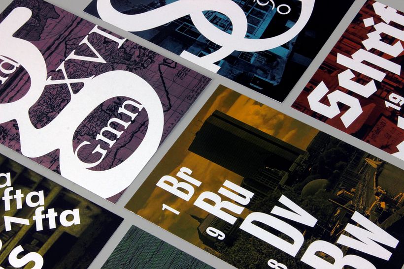 Typographic flyers 4