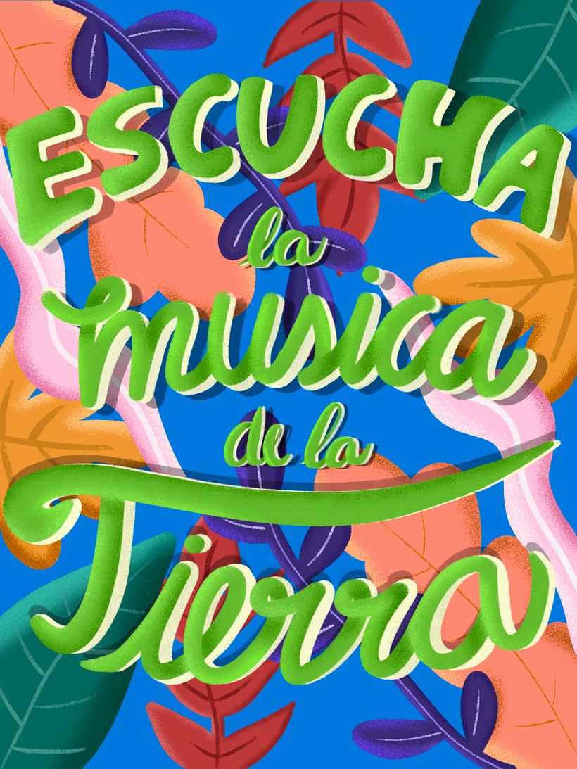 Concurso: Lettering para el Medio Ambiente 1