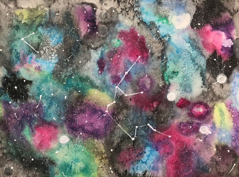Galaxia, constelación de acuario
