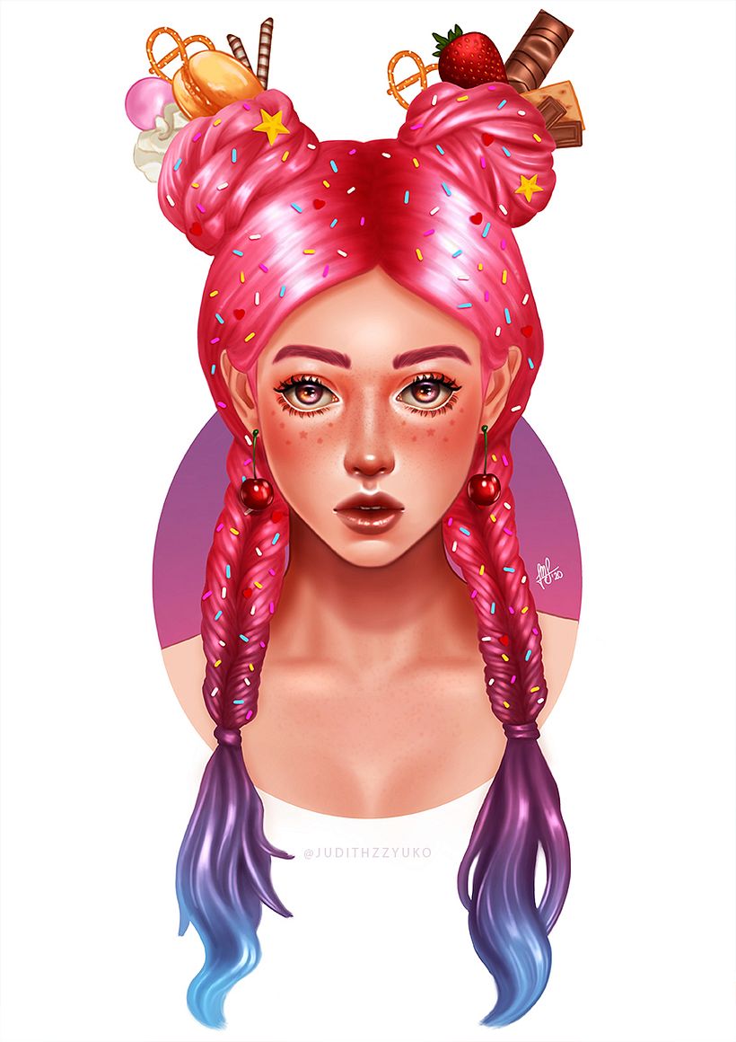 Mi Proyecto del curso: Retratos digitales de fantasía con Photoshop 2