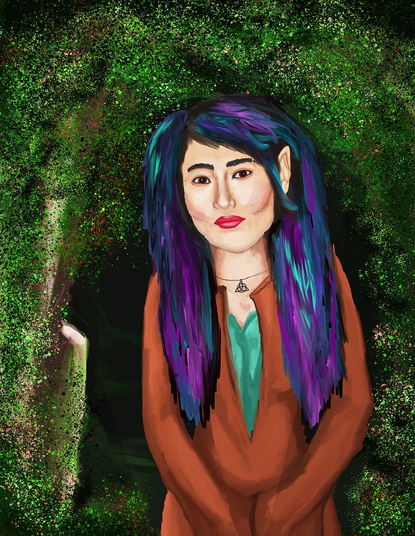 My project in Brushes and Pixels: Introduction to Digital Painting in Photoshop course 0