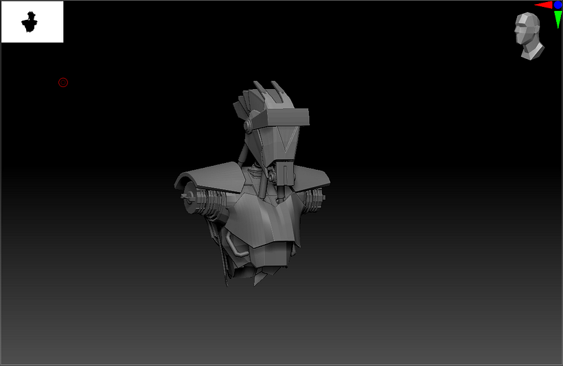 Personaje en proceso destinado a un corto Animado