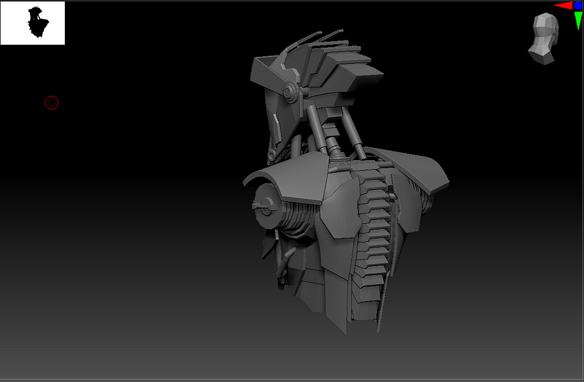 Personaje en proceso destinado a un corto Animado