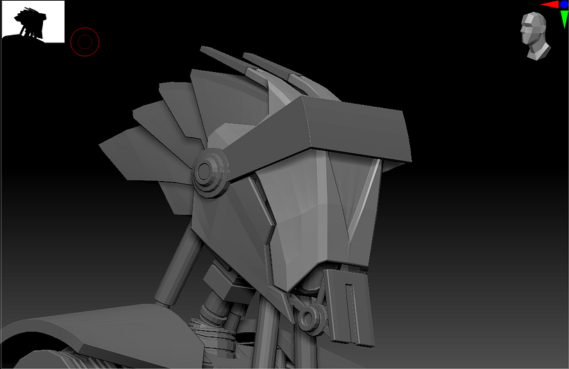 Personaje en proceso destinado a un corto Animado