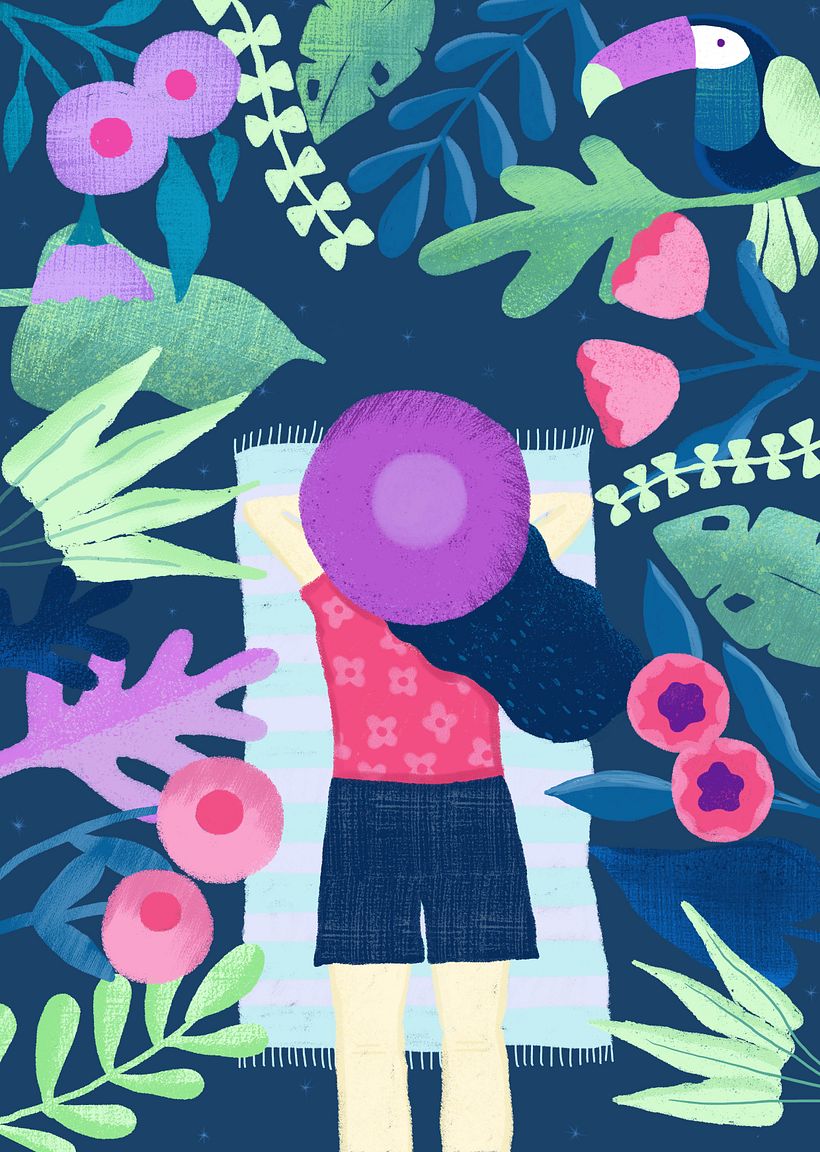 Mi Proyecto del curso: Ilustración flat con Photoshop 0