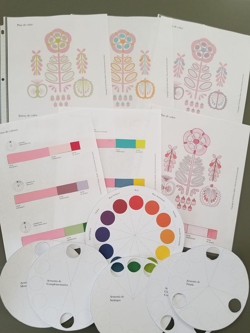 Mi Proyecto del curso: Teoría del color para proyectos textiles 2