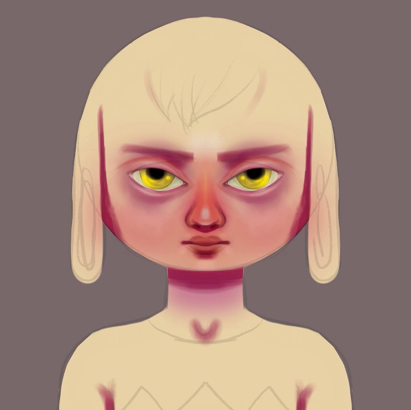The image begins to take shape.