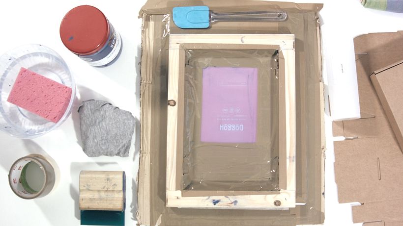 Tutorial de serigrafia: como fazer um packaging handmade 4