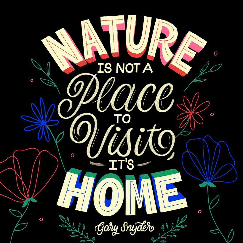 Concurso: Lettering para el Medio Ambiente 1