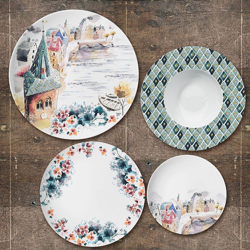 Vajillas estampadas 1