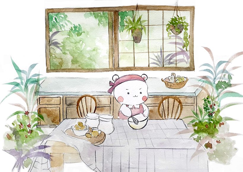 My project in Watercolor Illustration with Japanese Influence course -1