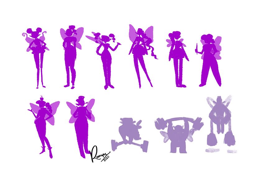 Meu projeto do curso: Fábrica de personagens ilustrados 3