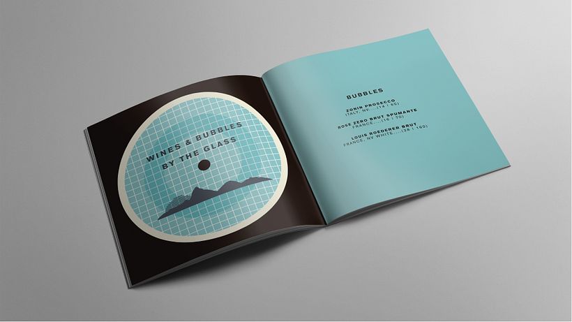 Interiores menú cocteles