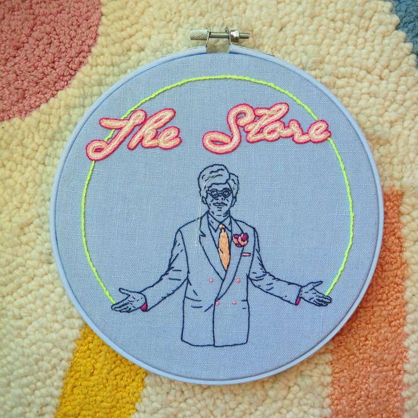 Brie Larson Commission - Samuel L. Jackson in Unicorn Store - 2019