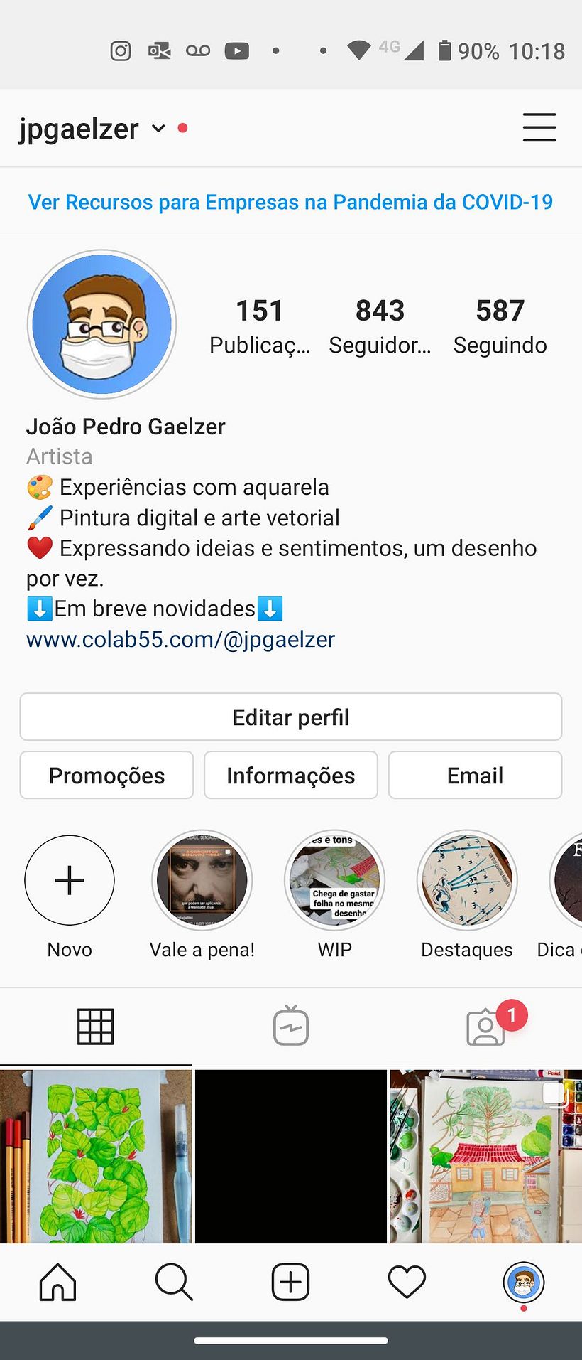 Meu projeto do curso: Estratégia de marca no Instagram 4