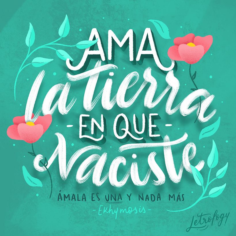 Concurso: Lettering para el Medio Ambiente 1