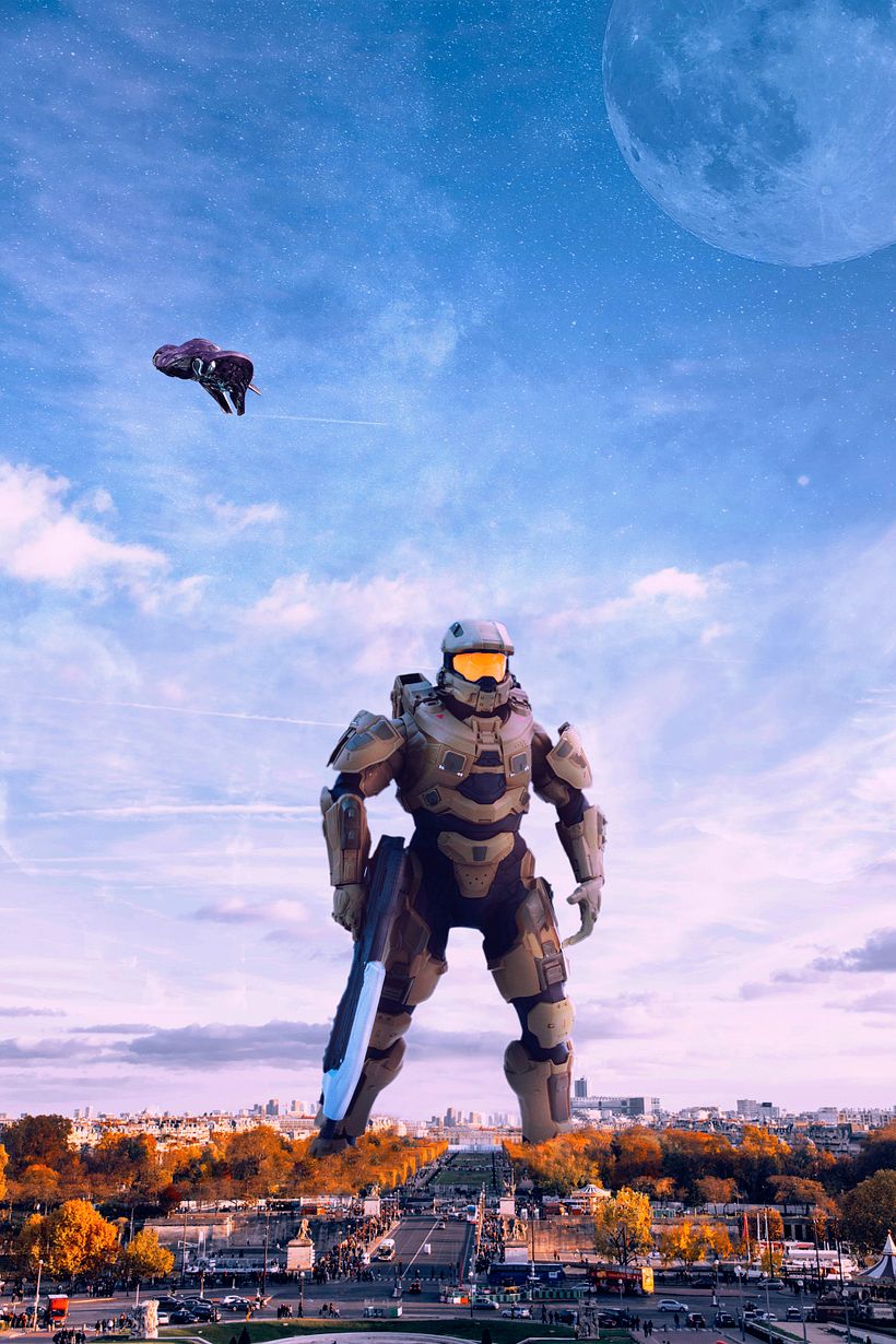 Masterchief en Paris -1