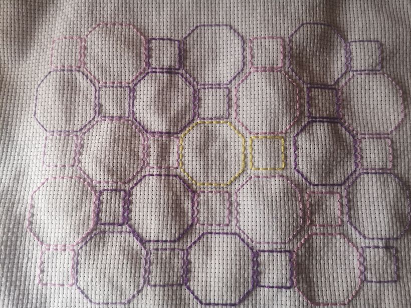 hola es lo que puede hacer no ya que estamos en cuarentena y no encontraba hilos en unos 20 dias me llegan otros hilos 