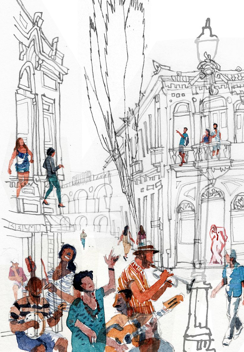 Lapa - Rio de Janeiro. Patrimônio Histórico, alegria e calor. 2