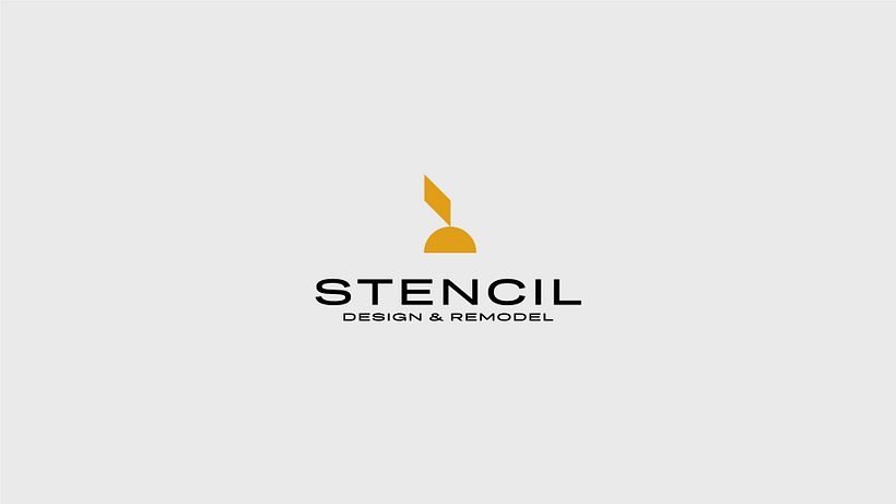 Logo - Stencil - Design & Remodel - Branding e Identidad