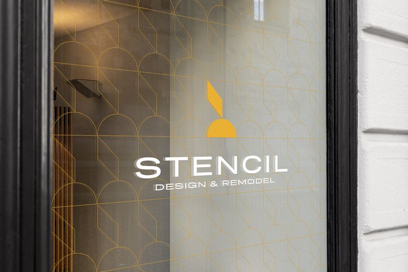 Logo - Stencil - Design & Remodel - Branding e Identidad