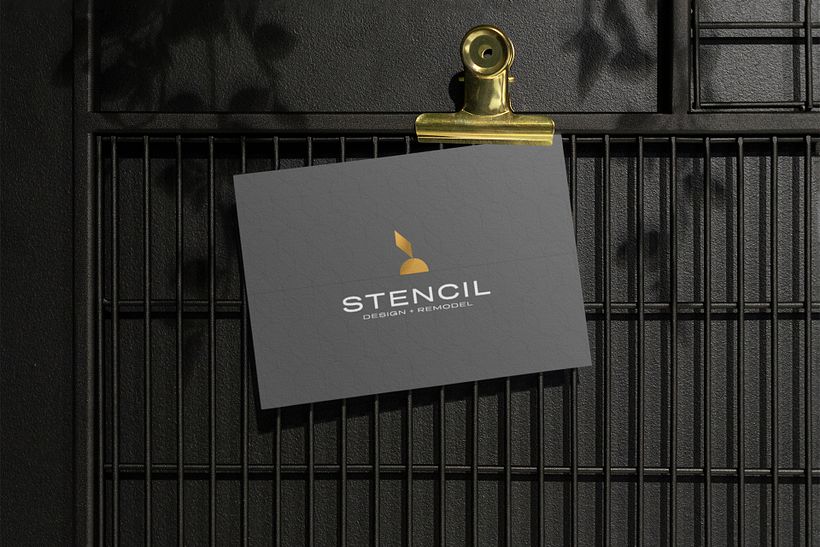 Logo - Stencil - Design & Remodel - Branding e Identidad