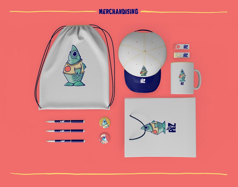 Creation of corporate merchandising
