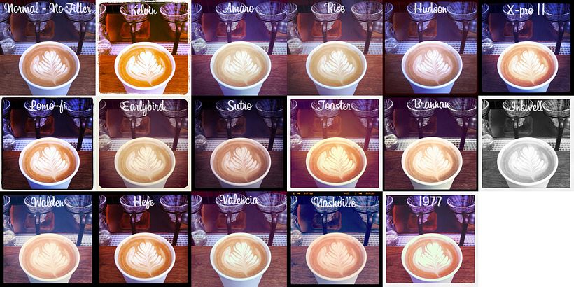 Filtros de Instagram
