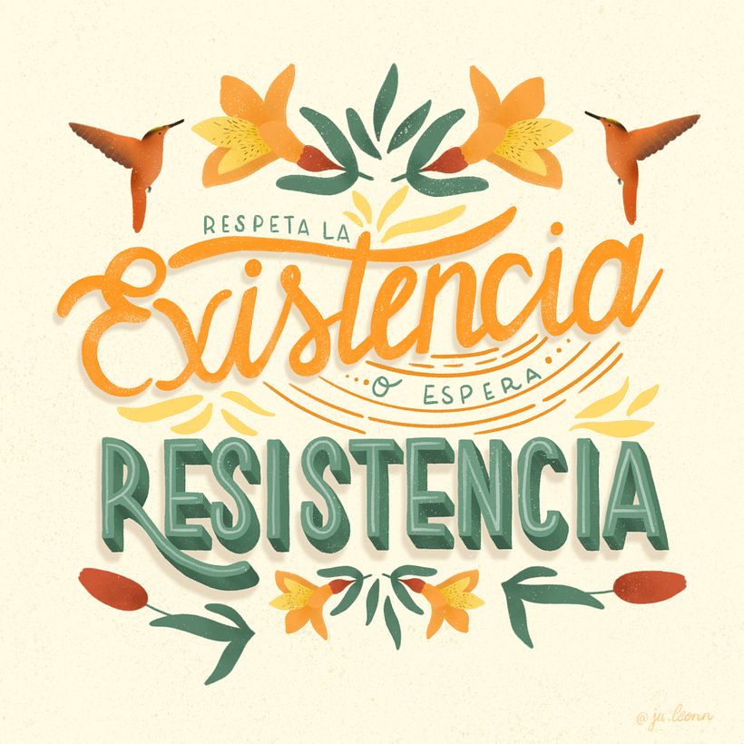 Concurso: Lettering para el Medio Ambiente 1