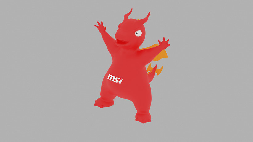 Lucky para concurso MSI. 1