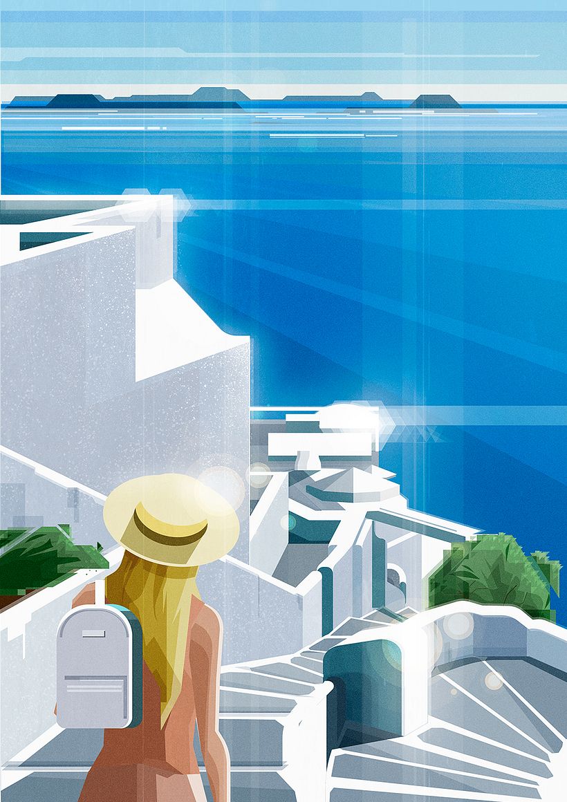 Santorini. -1