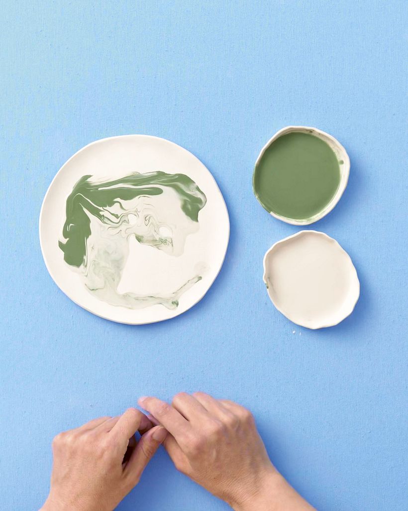 Ya solo tienes que llevar la pieza a cocer