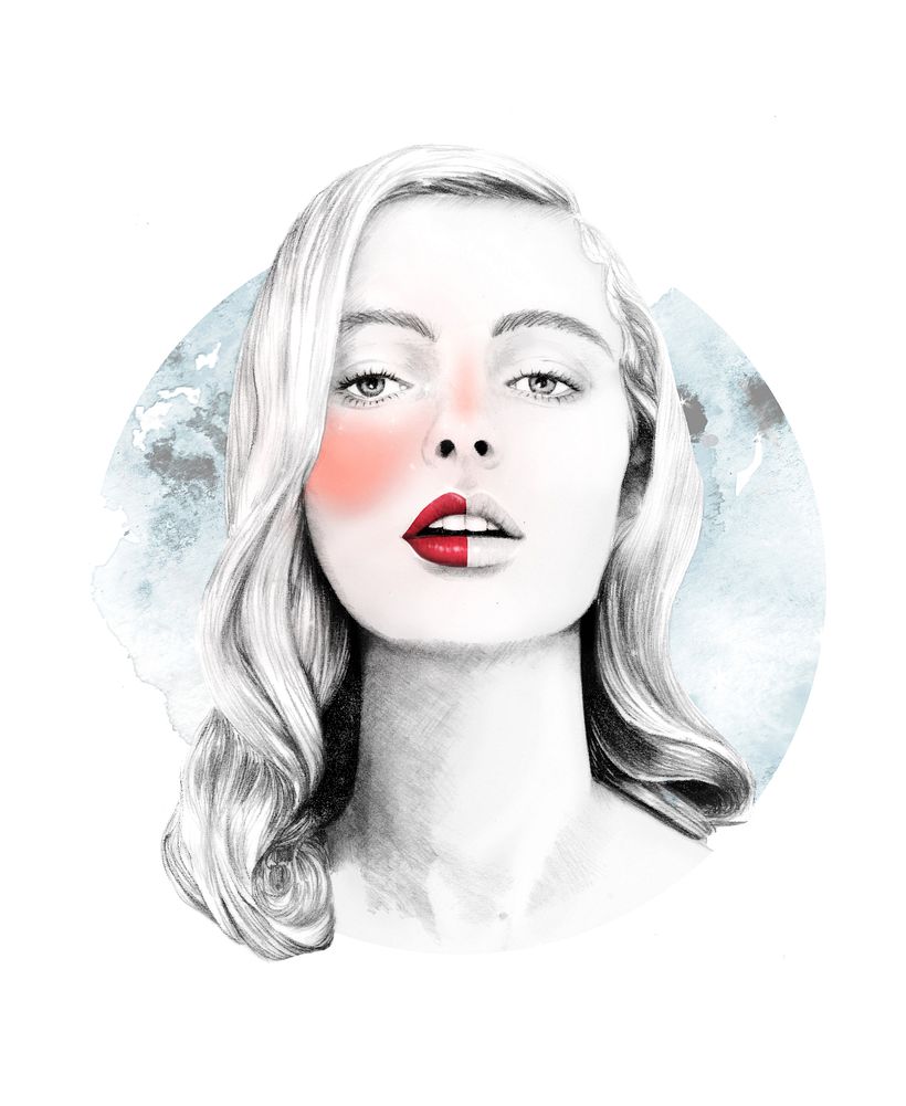 Make-up tutorial portraits for The Beauty Effect Magazine  3